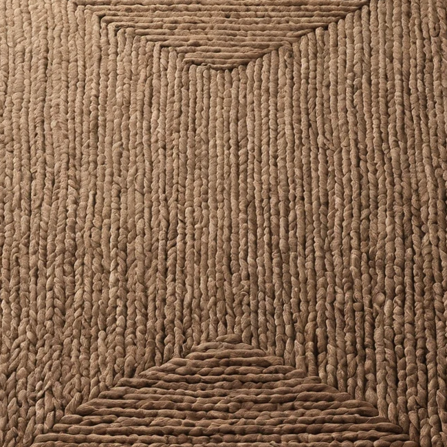 Hand-Braided Chunky Jute Area Rug