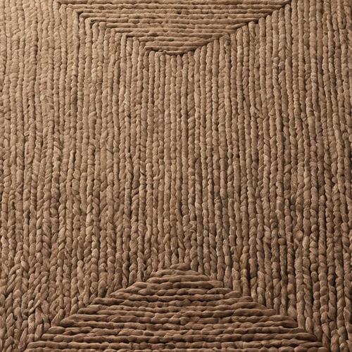 Hand-Braided Chunky Jute Area Rug