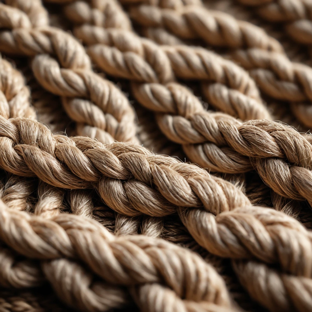 Hand-Braided Chunky Jute Area Rug
